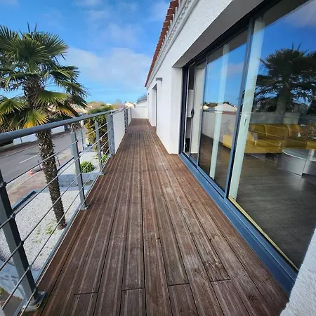 别墅 Piscine A 10 Min De La Mer Et Des Plages 滨海奥洛讷